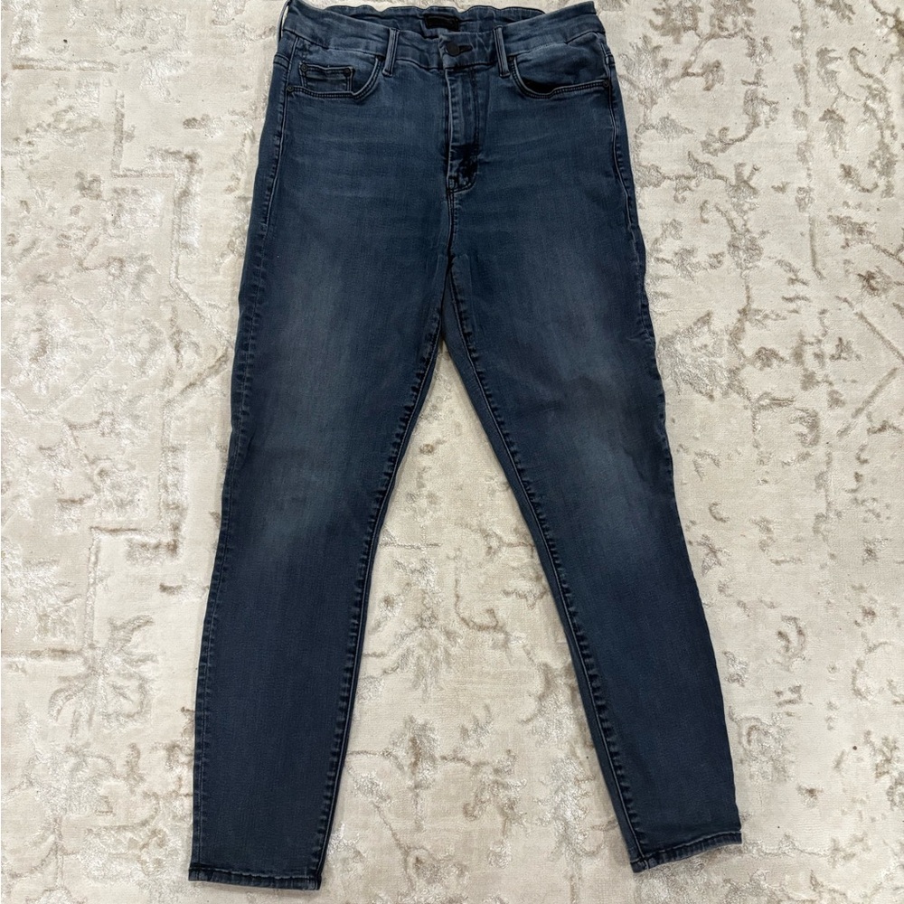 MOTHER High Waisted Kicker Crop Jeans - My Wildest Ride